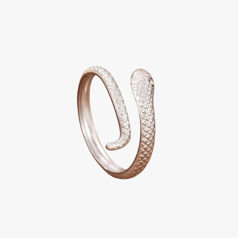 Bague serpent acier inoxydable