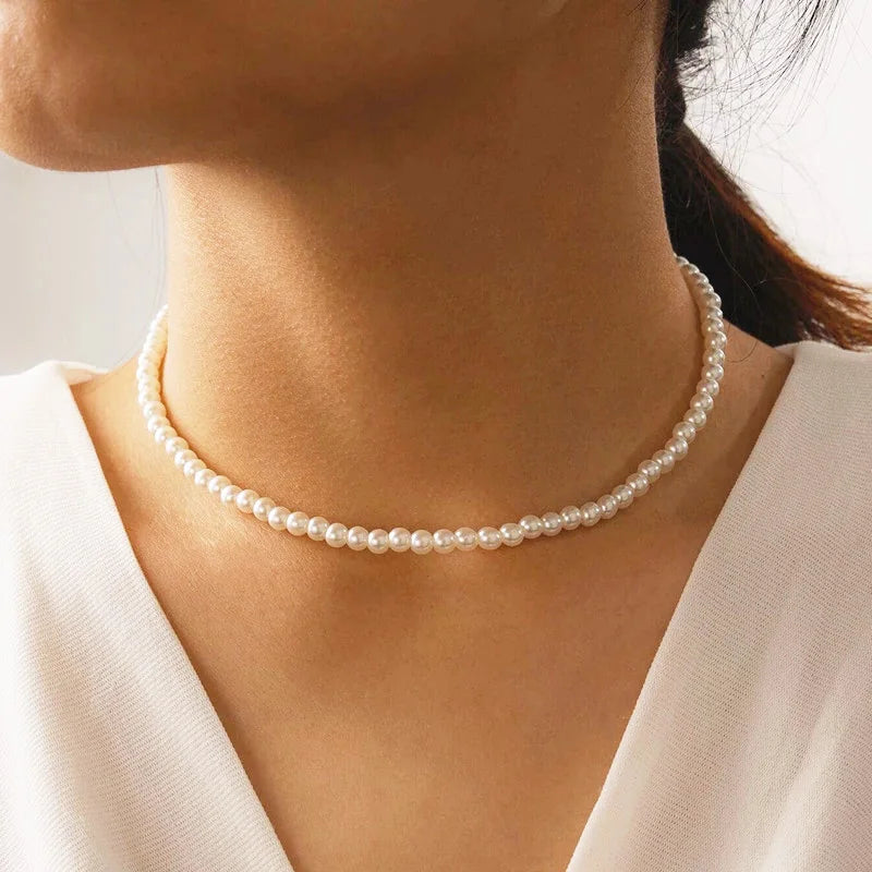 Collier perle nacre