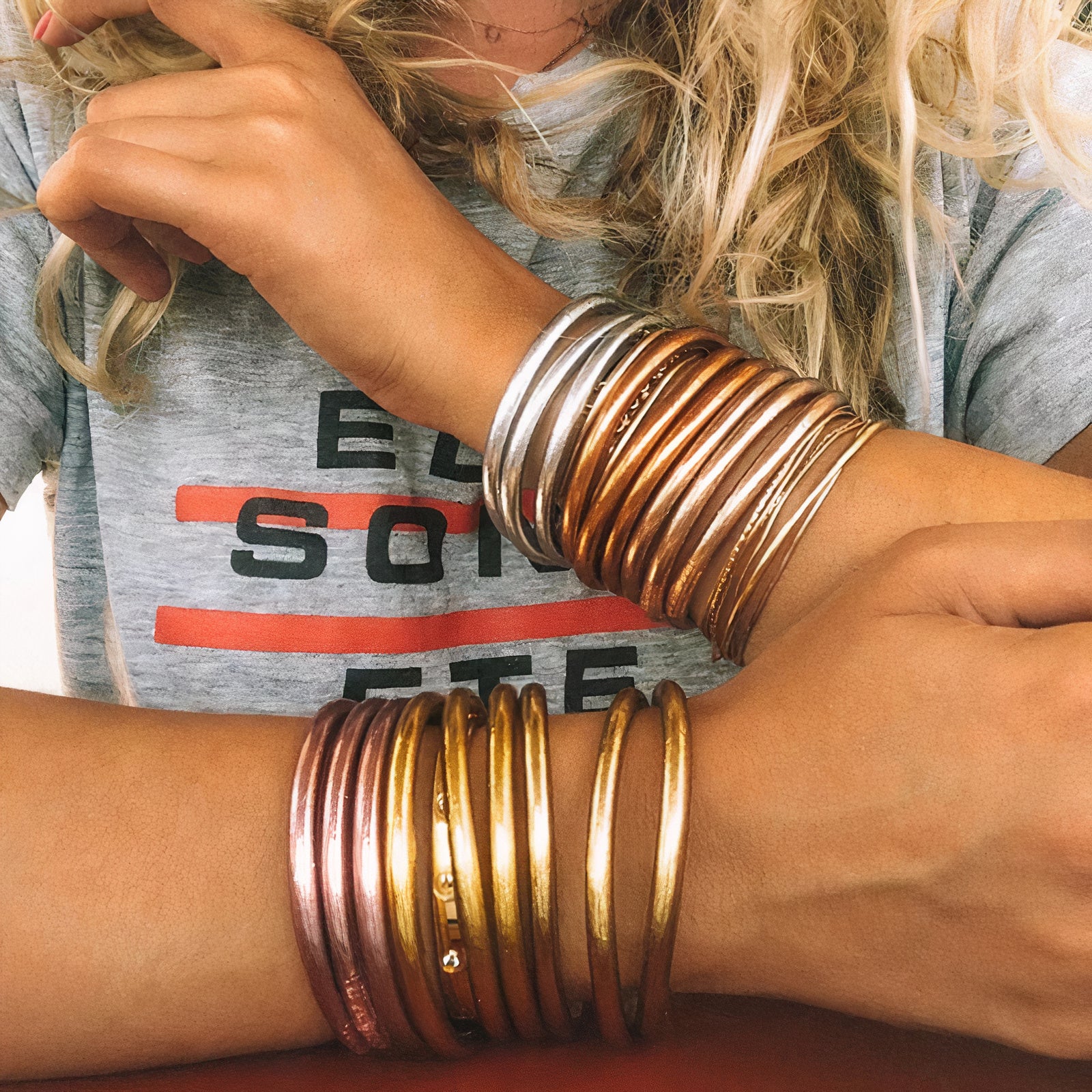 Bracelet jonc tibetain
