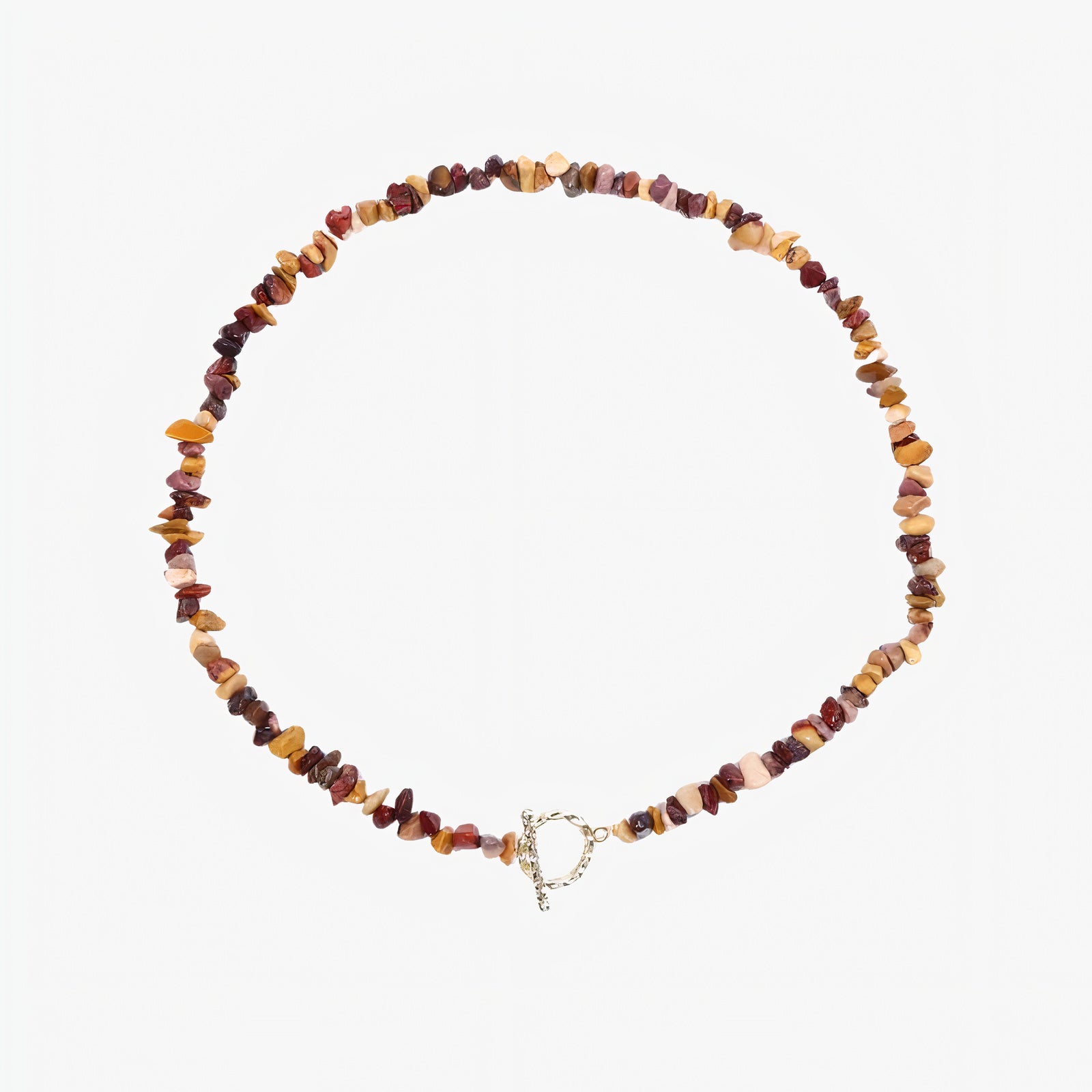 Collier perle bohème en pierre naturelle