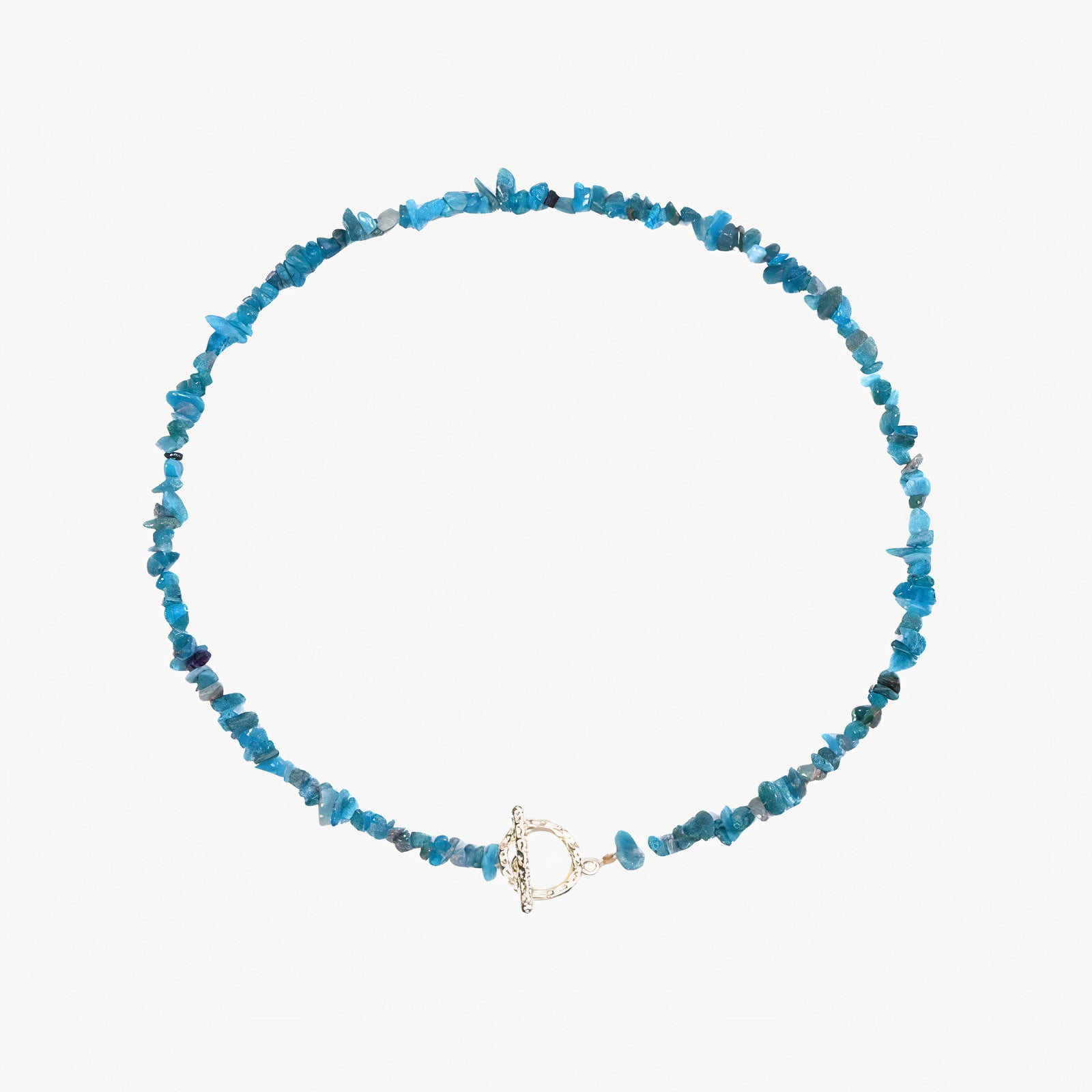 Collier perle bohème en pierre naturelle